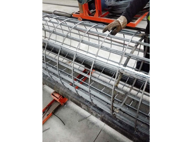 數(shù)控鋼筋籠繞筋機操作技巧